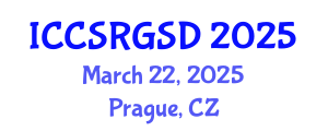 International Conference on Corporate Social Responsibility, Governance and Sustainable Development (ICCSRGSD) March 22, 2025 - Prague, Czechia