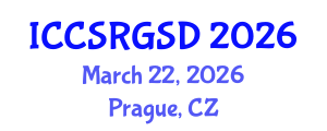 International Conference on Corporate Social Responsibility, Governance and Sustainable Development (ICCSRGSD) March 22, 2026 - Prague, Czechia