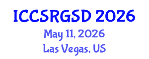 International Conference on Corporate Social Responsibility, Governance and Sustainable Development (ICCSRGSD) May 11, 2026 - Las Vegas, United States International Conference on Corporate Social Responsibility, Governance and Sustainable Development (ICCSRGSD) May 11, 2026 - Las Vegas, United States