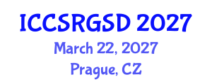 International Conference on Corporate Social Responsibility, Governance and Sustainable Development (ICCSRGSD) March 22, 2027 - Prague, Czechia