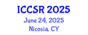 International Conference on Corporate Social Responsibility (ICCSR) June 24, 2025 - Nicosia, Cyprus