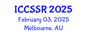 International Conference on Corporate Strategy and Social Responsibility (ICCSSR) February 03, 2025 - Melbourne, Australia