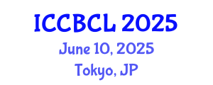 International Conference on Corpus Based Computational Linguistics (ICCBCL) June 10, 2025 - Tokyo, Japan