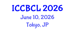 International Conference on Corpus Based Computational Linguistics (ICCBCL) June 10, 2026 - Tokyo, Japan