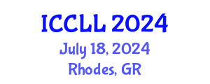 International Conference on Corpus Linguistics and Lexicology (ICCLL) July 18, 2024 - Rhodes, Greece