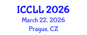 International Conference on Corpus Linguistics and Lexicology (ICCLL) March 22, 2026 - Prague, Czechia