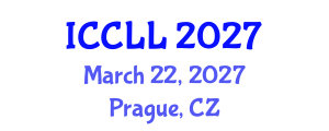 International Conference on Corpus Linguistics and Lexicology (ICCLL) March 22, 2027 - Prague, Czechia International Conference on Corpus Linguistics and Lexicology (ICCLL) March 22, 2027 - Prague, Czechia