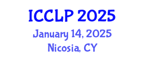 International Conference on Corpus Linguistics and Pragmatics (ICCLP) January 14, 2025 - Nicosia, Cyprus