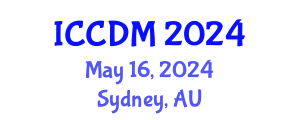 International Conference on Corrosion and Degradation of Materials (ICCDM) May 16, 2024 - Sydney, Australia