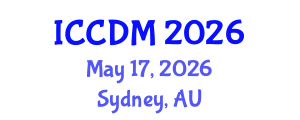 International Conference on Corrosion and Degradation of Materials (ICCDM) May 17, 2026 - Sydney, Australia