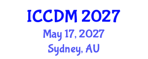 International Conference on Corrosion and Degradation of Materials (ICCDM) May 17, 2027 - Sydney, Australia International Conference on Corrosion and Degradation of Materials (ICCDM) May 17, 2027 - Sydney, Australia