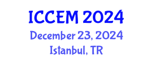 International Conference on Corrosion Engineering and Materials (ICCEM) December 23, 2024 - Istanbul, Turkey