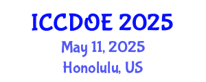 International Conference on Cosmetic Dentistry, Odontology and Endodontics (ICCDOE) May 11, 2025 - Honolulu, United States