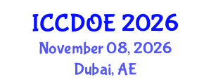 International Conference on Cosmetic Dentistry, Odontology and Endodontics (ICCDOE) November 08, 2026 - Dubai, United Arab Emirates