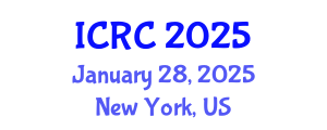 International Conference on Cosmic Ray (ICRC) January 28, 2025 - New York, United States