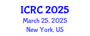 International Conference on Cosmic Ray (ICRC) March 25, 2025 - New York, United States