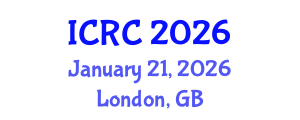 International Conference on Cosmic Ray (ICRC) January 21, 2026 - London, United Kingdom