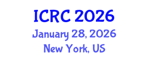 International Conference on Cosmic Ray (ICRC) January 28, 2026 - New York, United States