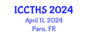 International Conference on Counter Terrorism and Human Security (ICCTHS) April 11, 2024 - Paris, France