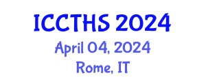 International Conference on Counter Terrorism and Human Security (ICCTHS) April 04, 2024 - Rome, Italy