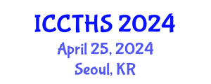 International Conference on Counter Terrorism and Human Security (ICCTHS) April 25, 2024 - Seoul, Republic of Korea