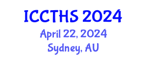 International Conference on Counter Terrorism and Human Security (ICCTHS) April 22, 2024 - Sydney, Australia
