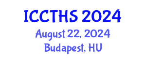 International Conference on Counter Terrorism and Human Security (ICCTHS) August 22, 2024 - Budapest, Hungary