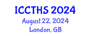 International Conference on Counter Terrorism and Human Security (ICCTHS) August 22, 2024 - London, United Kingdom