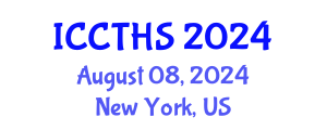 International Conference on Counter Terrorism and Human Security (ICCTHS) August 08, 2024 - New York, United States