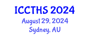 International Conference on Counter Terrorism and Human Security (ICCTHS) August 29, 2024 - Sydney, Australia