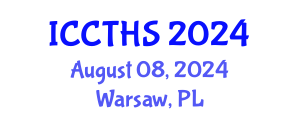 International Conference on Counter Terrorism and Human Security (ICCTHS) August 08, 2024 - Warsaw, Poland