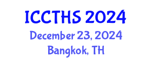 International Conference on Counter Terrorism and Human Security (ICCTHS) December 23, 2024 - Bangkok, Thailand