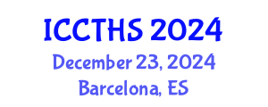 International Conference on Counter Terrorism and Human Security (ICCTHS) December 23, 2024 - Barcelona, Spain