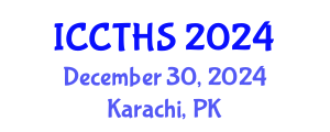 International Conference on Counter Terrorism and Human Security (ICCTHS) December 30, 2024 - Karachi, Pakistan