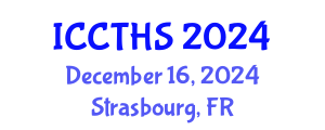 International Conference on Counter Terrorism and Human Security (ICCTHS) December 16, 2024 - Strasbourg, France