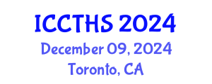 International Conference on Counter Terrorism and Human Security (ICCTHS) December 09, 2024 - Toronto, Canada
