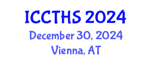 International Conference on Counter Terrorism and Human Security (ICCTHS) December 30, 2024 - Vienna, Austria