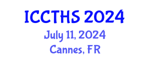 International Conference on Counter Terrorism and Human Security (ICCTHS) July 11, 2024 - Cannes, France