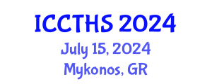 International Conference on Counter Terrorism and Human Security (ICCTHS) July 15, 2024 - Mykonos, Greece