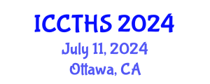 International Conference on Counter Terrorism and Human Security (ICCTHS) July 11, 2024 - Ottawa, Canada
