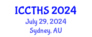 International Conference on Counter Terrorism and Human Security (ICCTHS) July 29, 2024 - Sydney, Australia