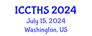 International Conference on Counter Terrorism and Human Security (ICCTHS) July 15, 2024 - Washington, United States