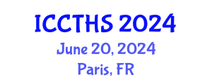 International Conference on Counter Terrorism and Human Security (ICCTHS) June 20, 2024 - Paris, France