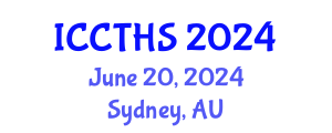 International Conference on Counter Terrorism and Human Security (ICCTHS) June 20, 2024 - Sydney, Australia