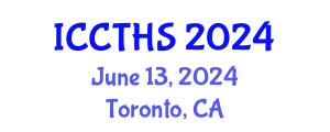 International Conference on Counter Terrorism and Human Security (ICCTHS) June 13, 2024 - Toronto, Canada