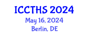 International Conference on Counter Terrorism and Human Security (ICCTHS) May 16, 2024 - Berlin, Germany