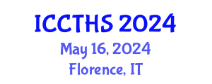 International Conference on Counter Terrorism and Human Security (ICCTHS) May 16, 2024 - Florence, Italy