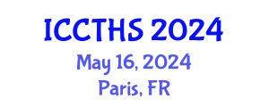 International Conference on Counter Terrorism and Human Security (ICCTHS) May 16, 2024 - Paris, France