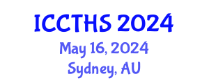 International Conference on Counter Terrorism and Human Security (ICCTHS) May 16, 2024 - Sydney, Australia