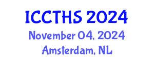 International Conference on Counter Terrorism and Human Security (ICCTHS) November 04, 2024 - Amsterdam, Netherlands